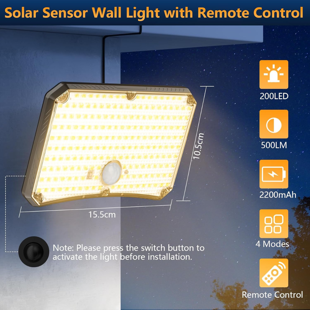 Luz Led Solar